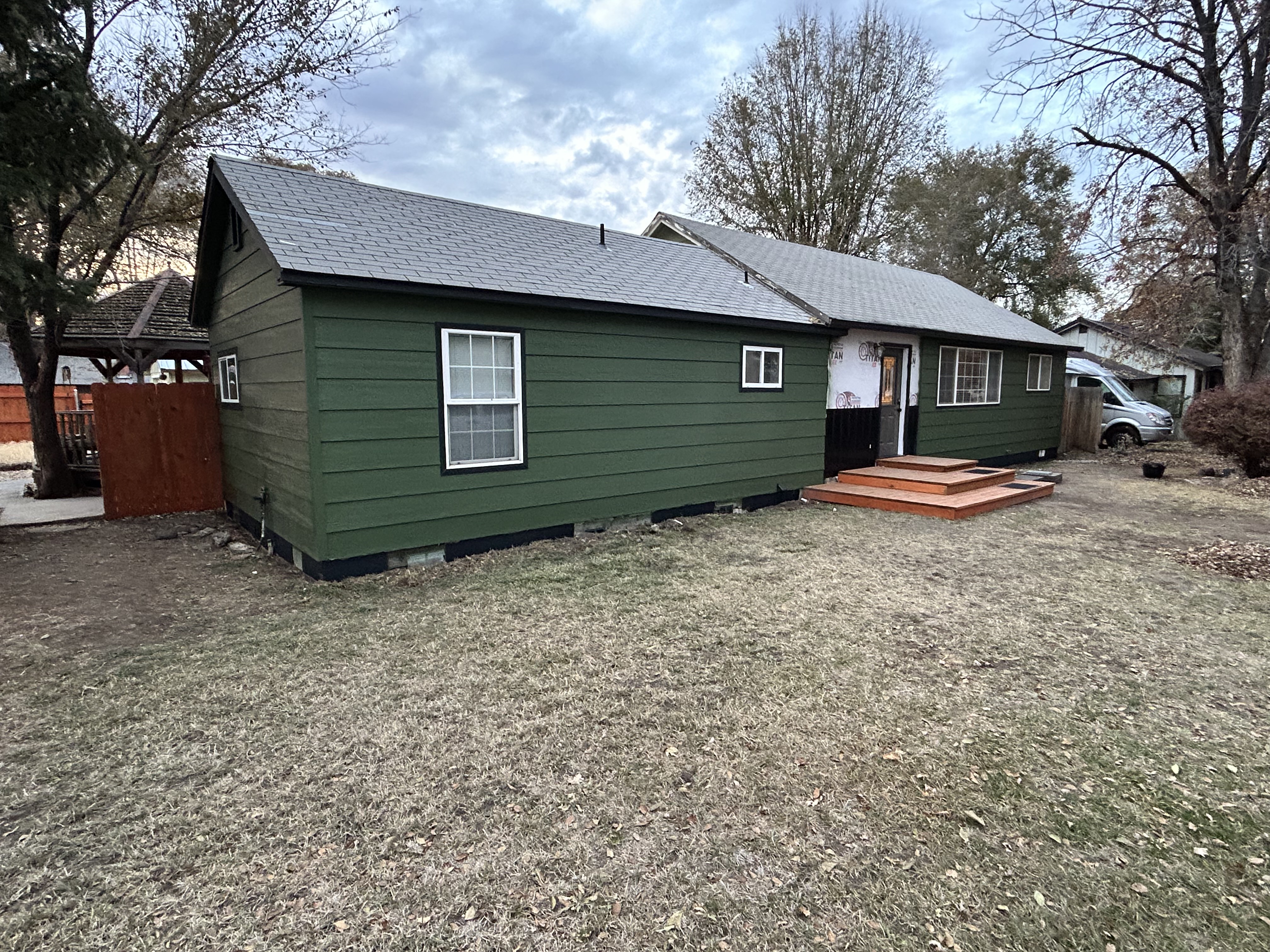 Green house siding – completed exterior repaint